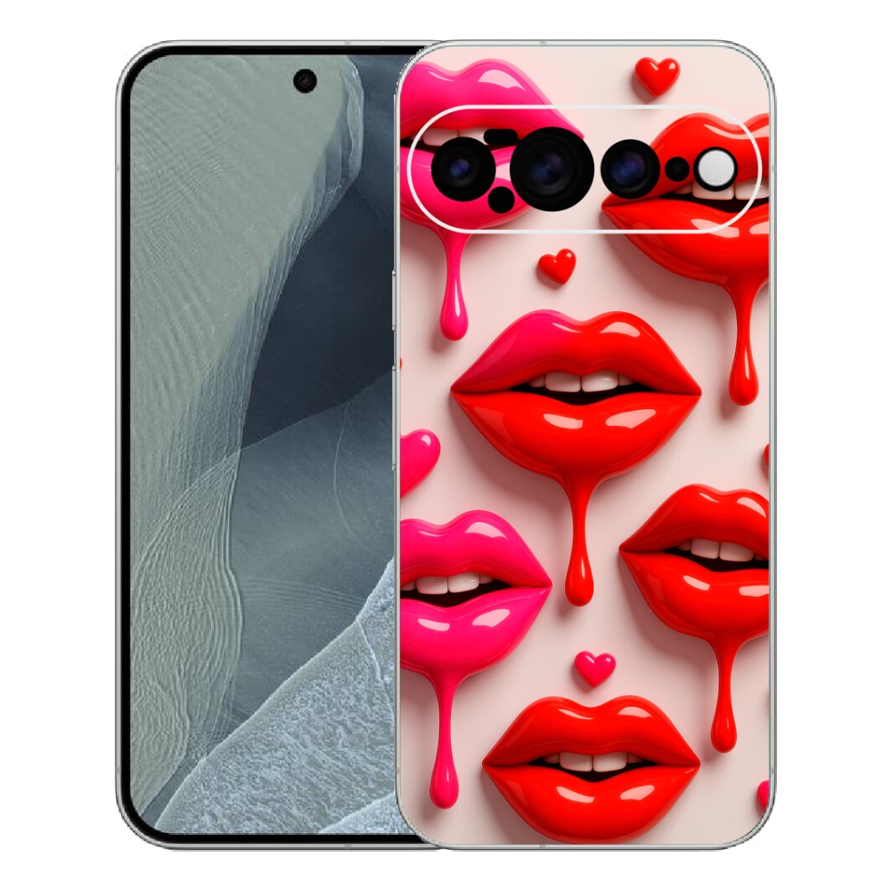 Gelový kryt mmCase na Google Pixel 11 Pro XL - rty 2
