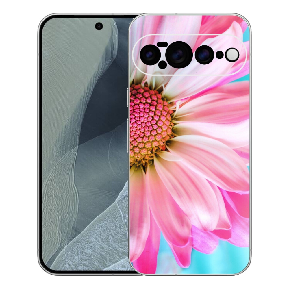 Gelový kryt mmCase na Google Pixel 11 Pro XL - růžová květina