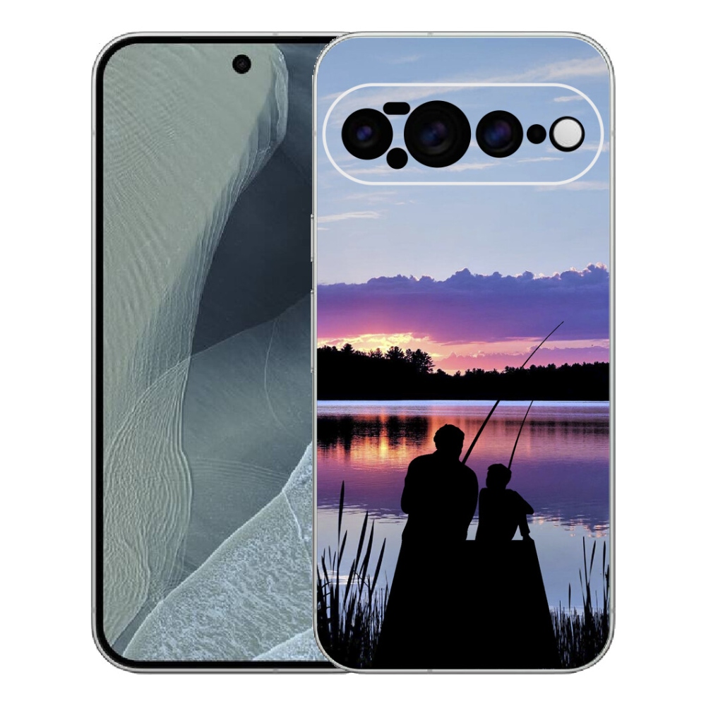 Gelový kryt mmCase na Google Pixel 11 Pro XL - rybaření 2