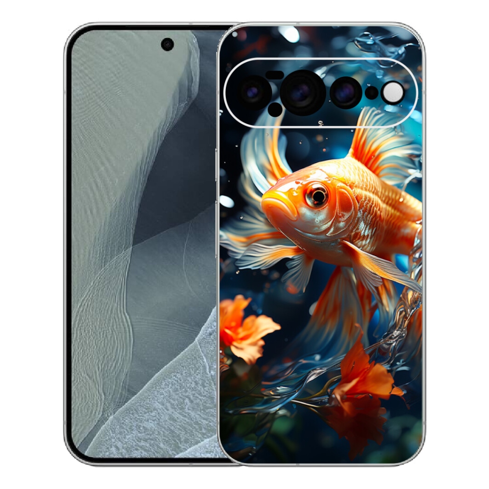 Gelový kryt mmCase na Google Pixel 11 Pro XL - rybka