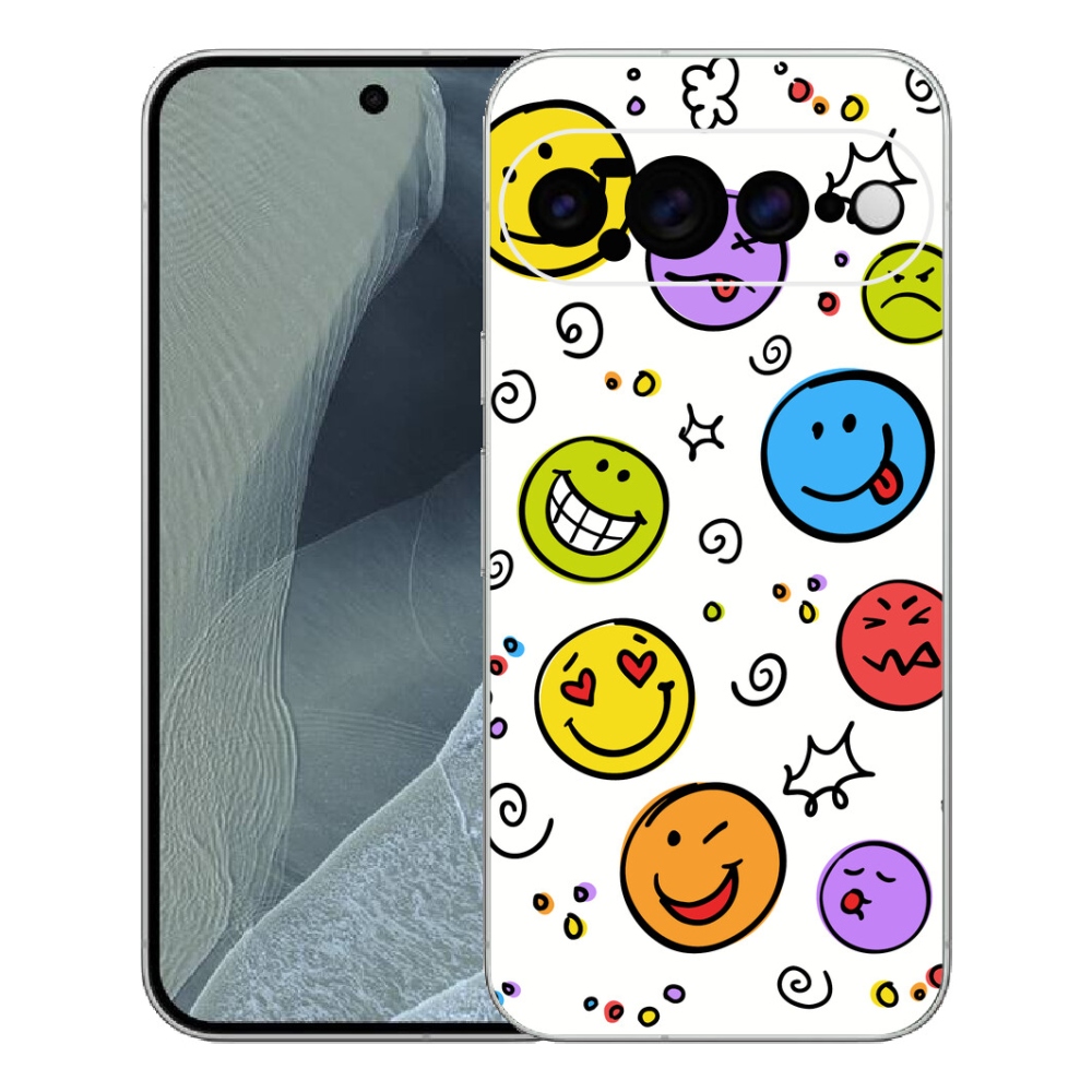 Gelový kryt mmCase na Google Pixel 11 Pro XL - smajlíci