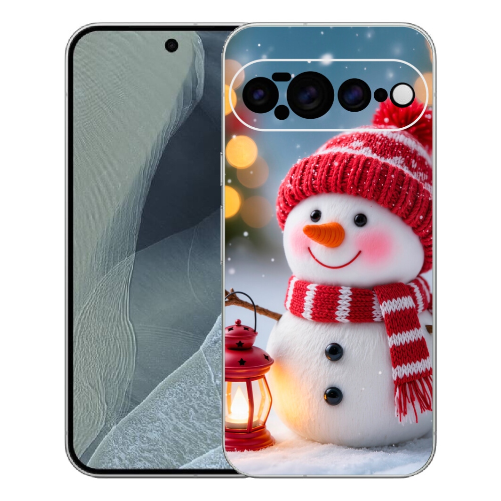 Gelový kryt mmCase na Google Pixel 11 Pro XL - sněhulák 2