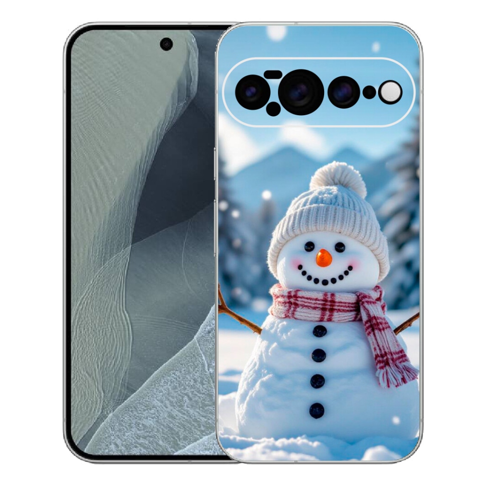 Gelový kryt mmCase na Google Pixel 11 Pro XL - sněhulák 3