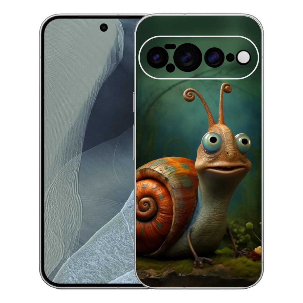 Gelový kryt mmCase na Google Pixel 11 Pro XL - šnek