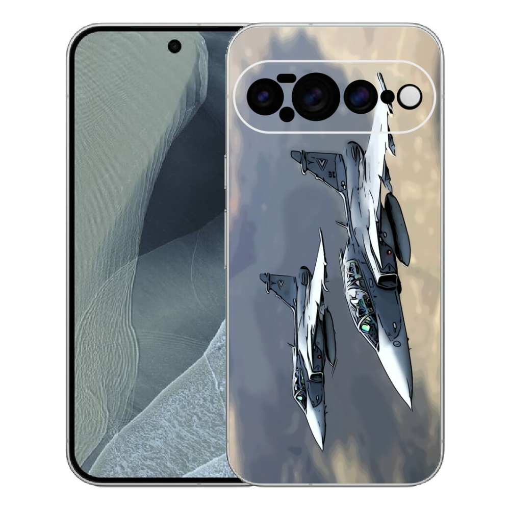 Gelový kryt mmCase na Google Pixel 11 Pro XL - stíhačky