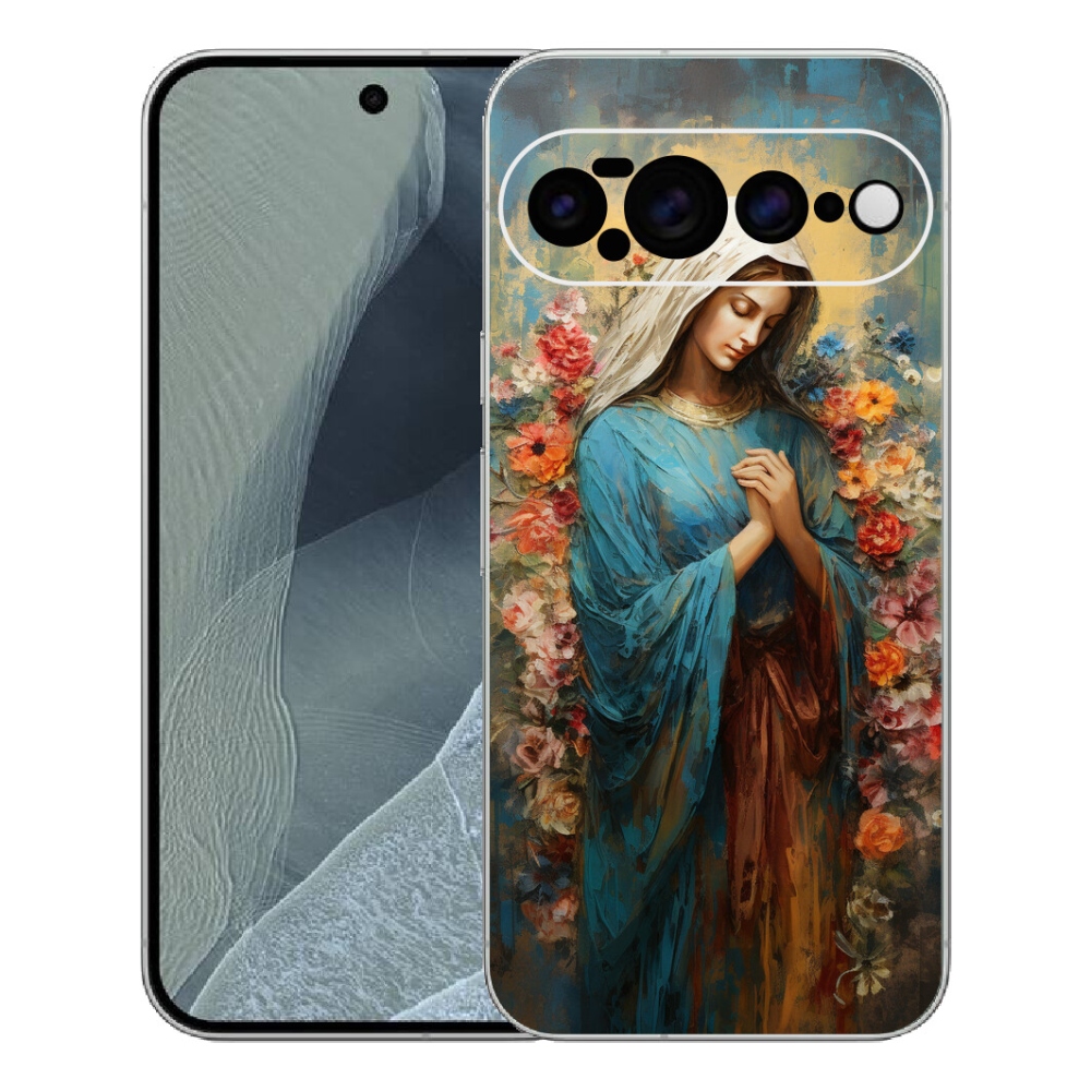 Gelový kryt mmCase na Google Pixel 11 Pro XL - svatá žena