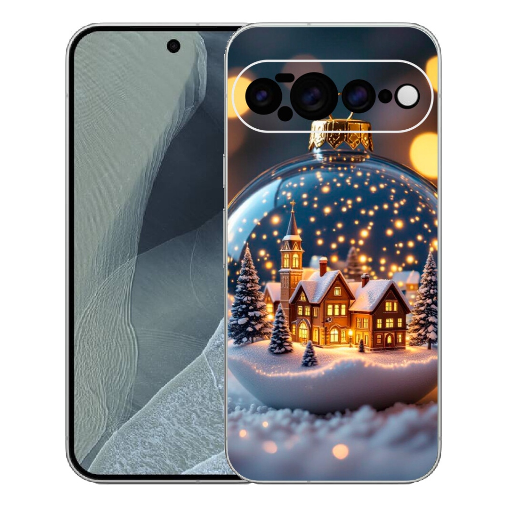 Gelový kryt mmCase na Google Pixel 11 Pro XL - vánoční koule 4