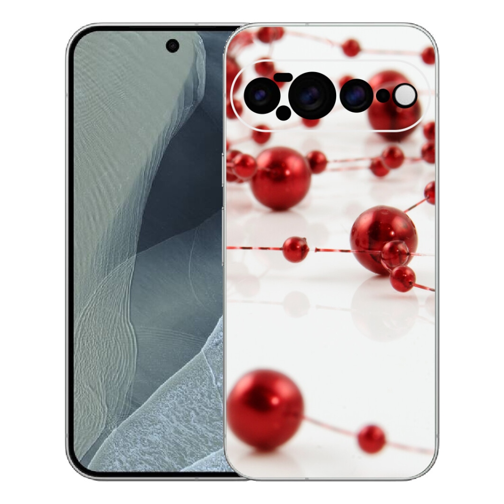 Gelový kryt mmCase na Google Pixel 11 Pro XL - vánoční řetěz