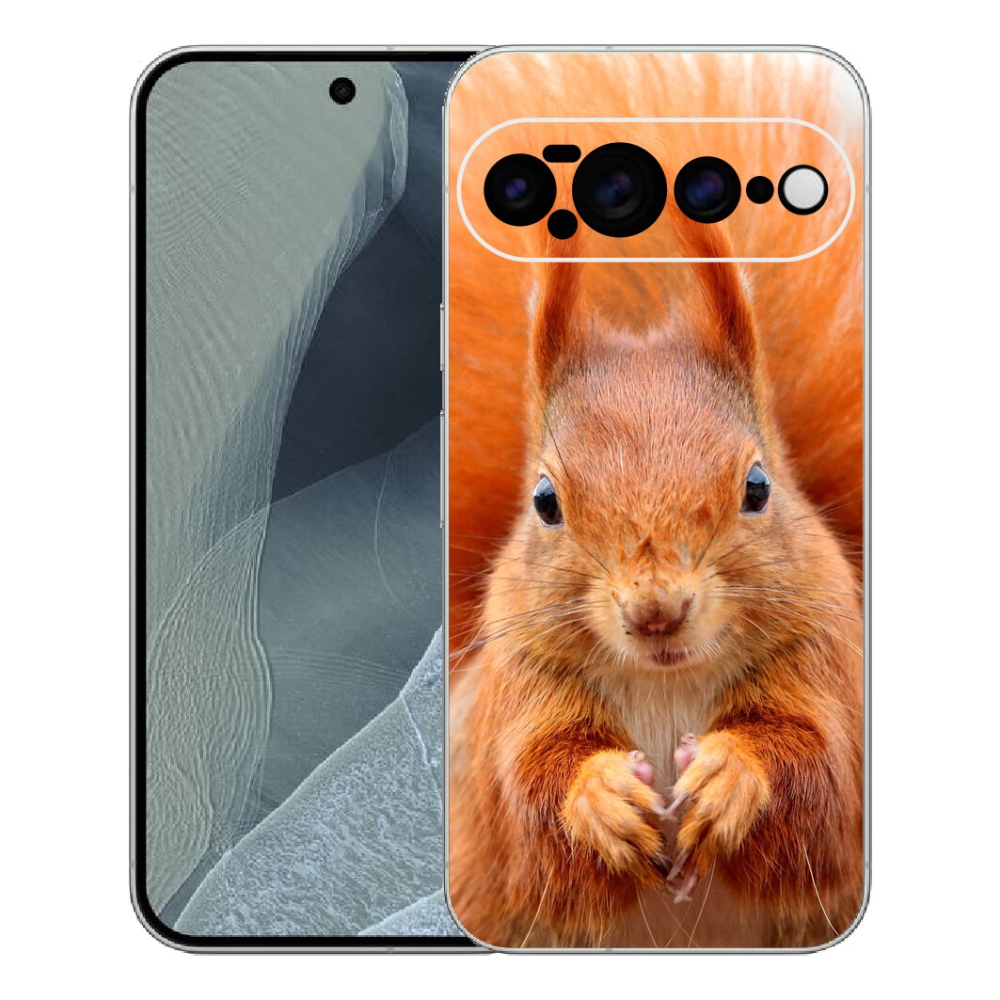 Gelový kryt mmCase na Google Pixel 11 Pro XL - veverka