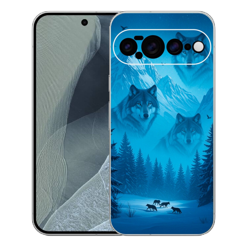 Gelový kryt mmCase na Google Pixel 11 Pro XL - vlčí smečka