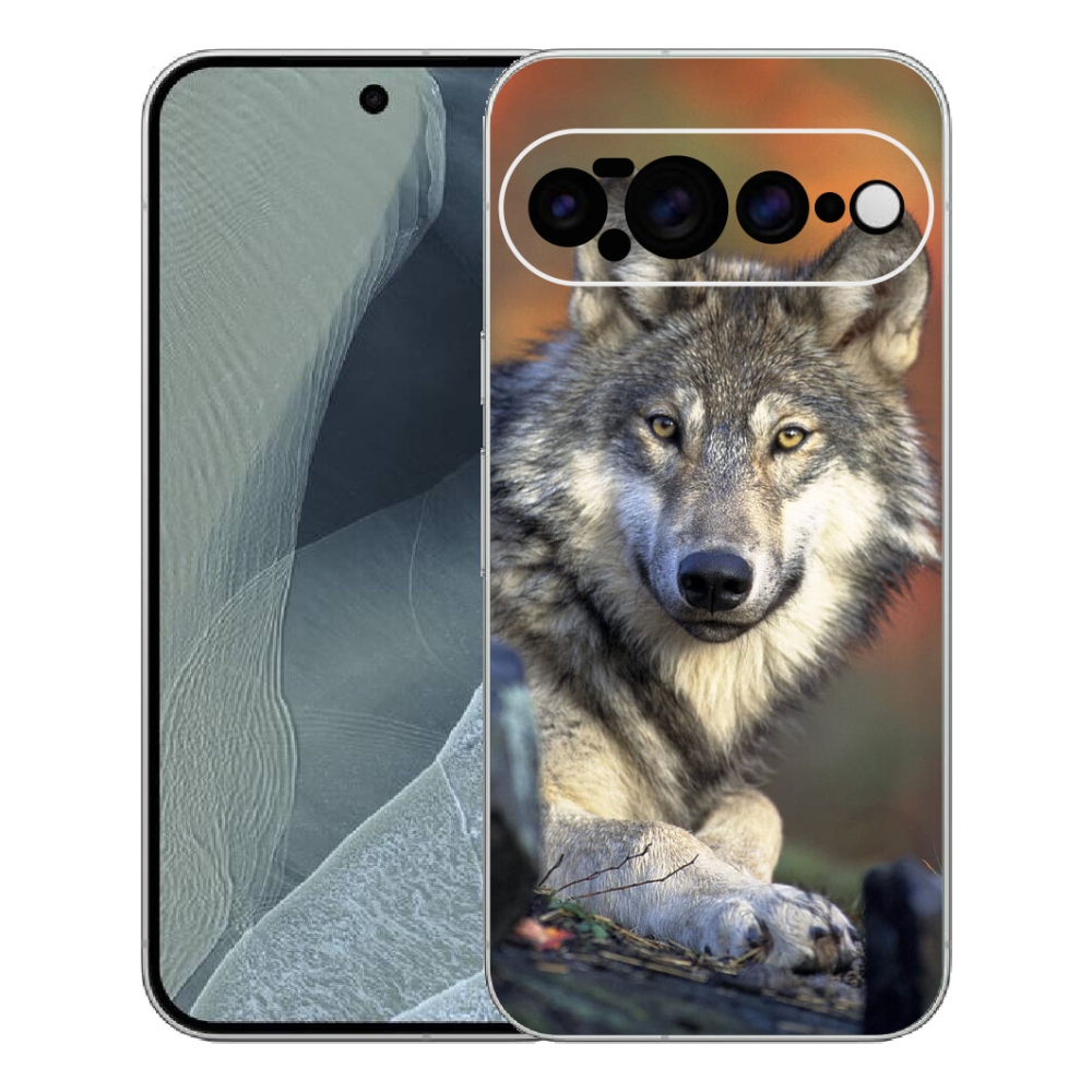 Gelový kryt mmCase na Google Pixel 11 Pro XL - vlk