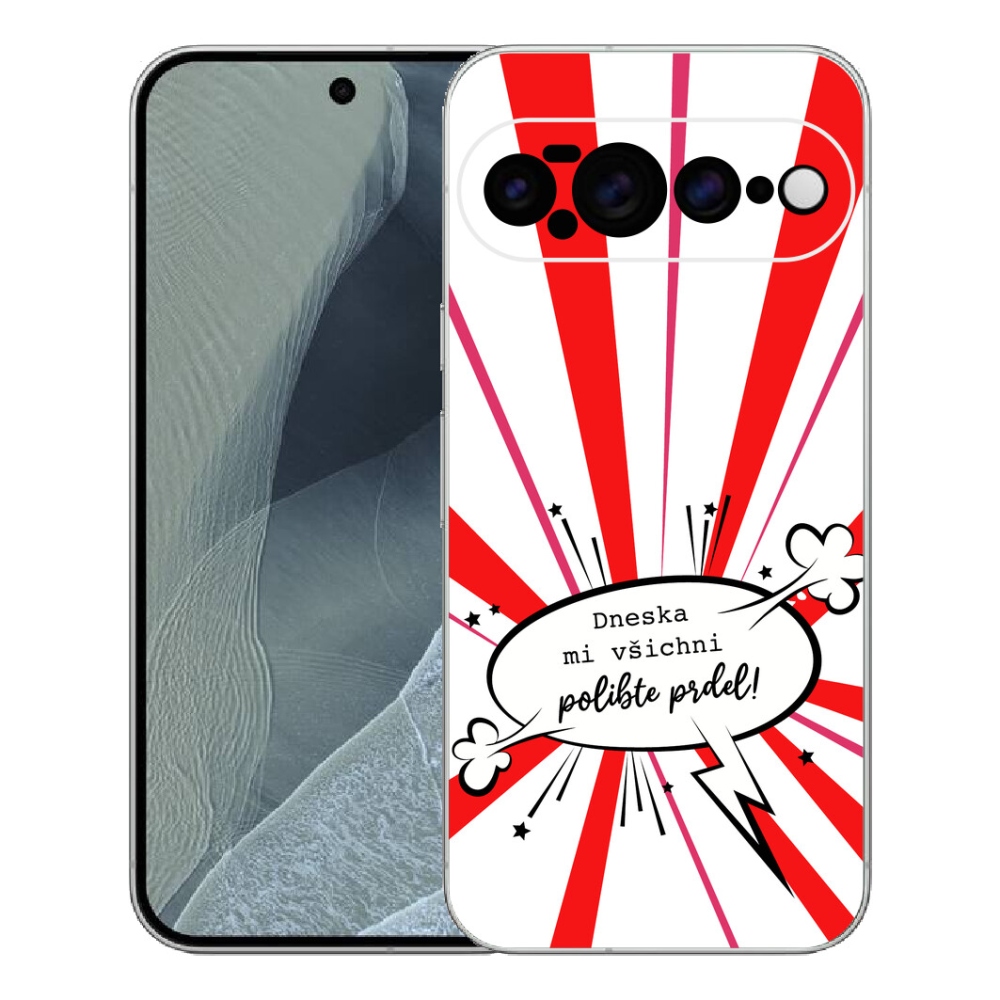 Gelový kryt mmCase na Google Pixel 11 Pro XL - vtipný text 15 bílé pozadí