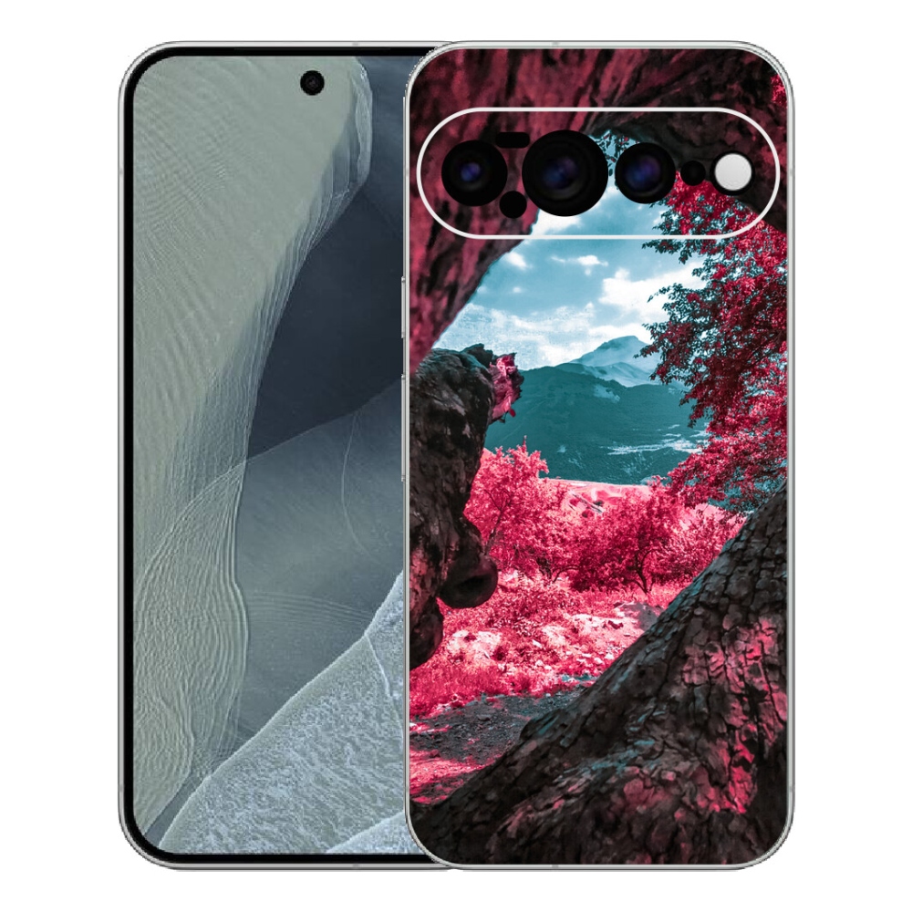 Gelový kryt mmCase na Google Pixel 11 Pro XL - výhled na hory