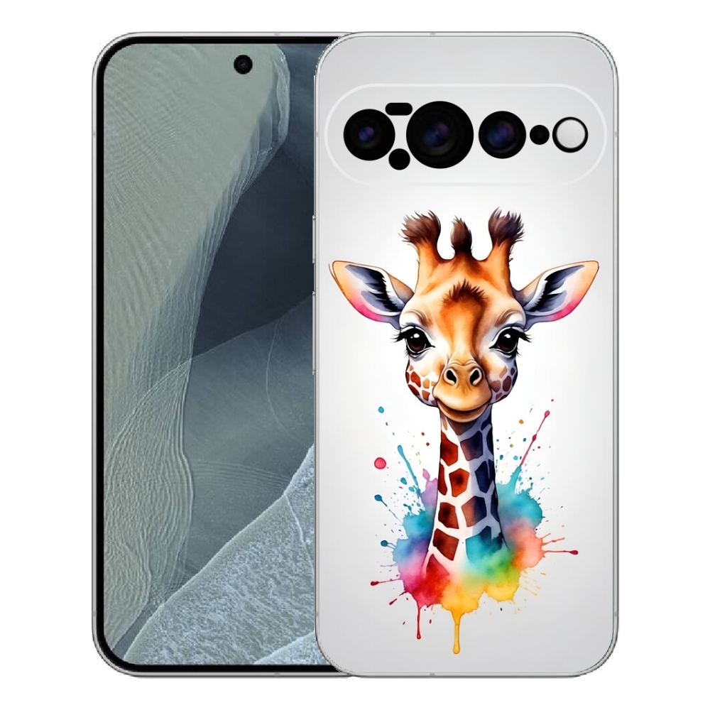 Gelový kryt mmCase na Google Pixel 11 Pro XL - žirafa 1