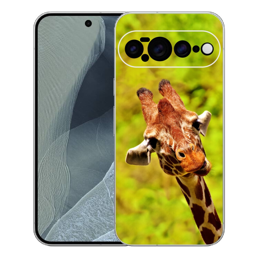 Gelový kryt mmCase na Google Pixel 11 Pro XL - žirafa