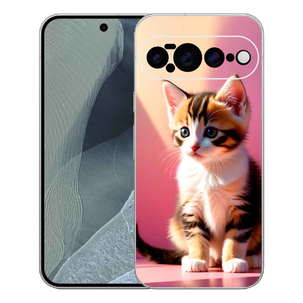 Gelový kryt mmCase na Google Pixel 11 Pro XL - zvědavé kotě 2