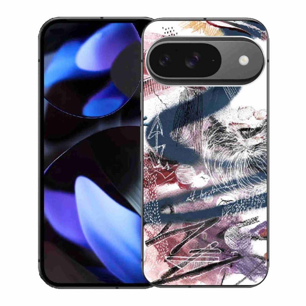Gelový kryt mmCase na Google Pixel 9 - abstraktní motiv 28