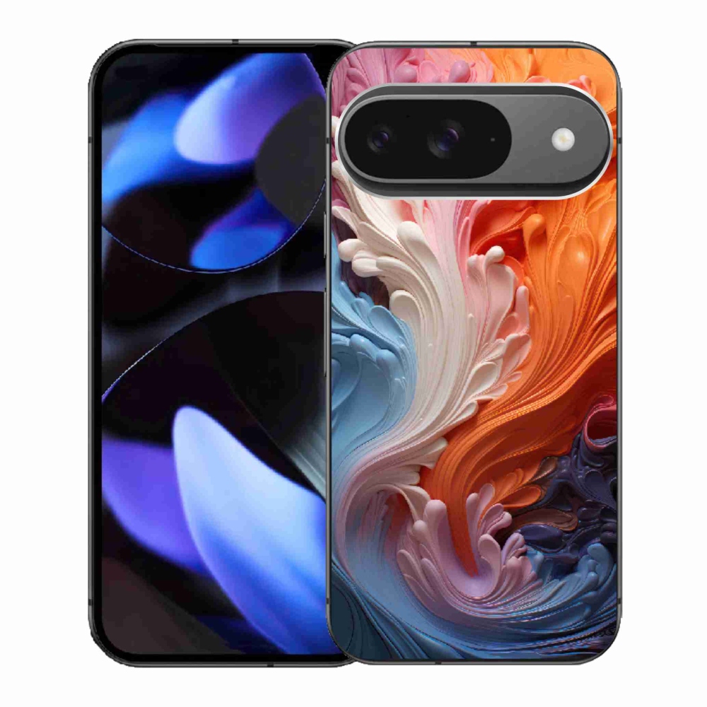 Gelový kryt mmCase na Google Pixel 9 - abstraktní motiv 8