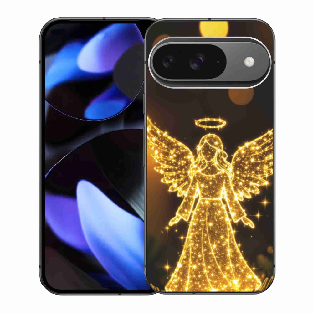 Gelový kryt mmCase na Google Pixel 9 - anděl