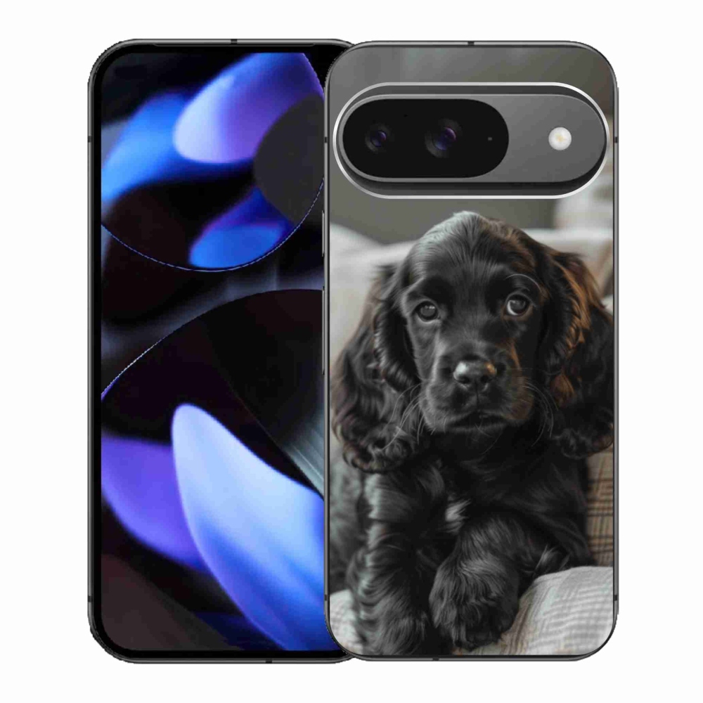 Gelový kryt mmCase na Google Pixel 9 - anglický kokršpaněl