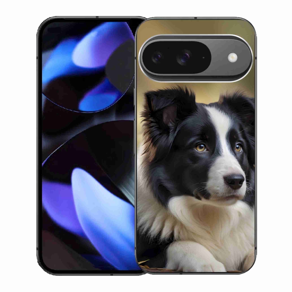 Gelový kryt mmCase na Google Pixel 9 - border kolie 2