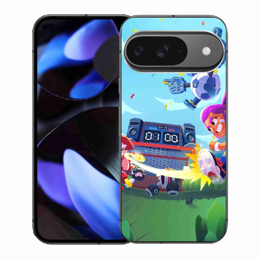 Gelový kryt mmCase na Google Pixel 9 - brawl stars 1