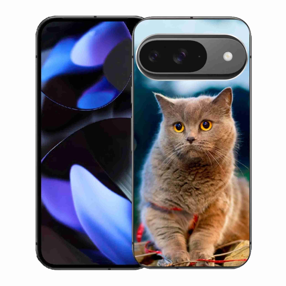 Gelový kryt mmCase na Google Pixel 9 - britská modrá 2