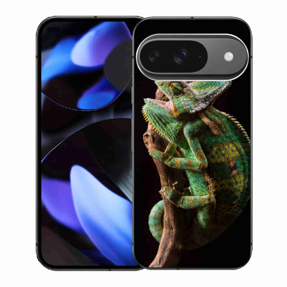 Gelový kryt mmCase na Google Pixel 9 - chameleon