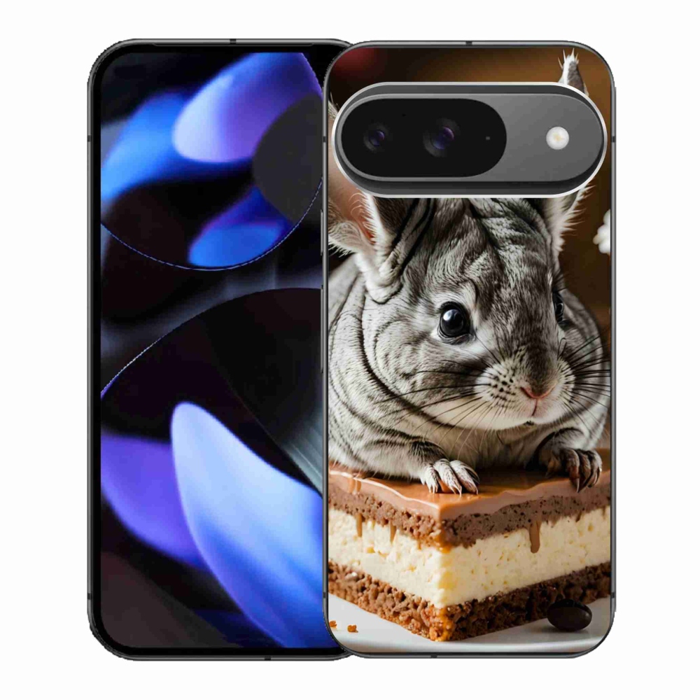 Gelový kryt mmCase na Google Pixel 9 - činčila