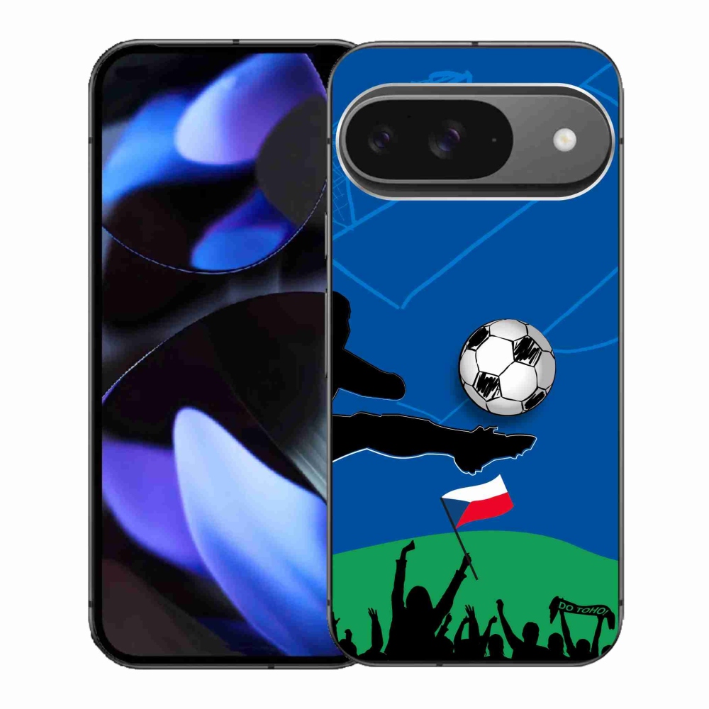 Gelový kryt mmCase na Google Pixel 9 - fanoušci fotbalu