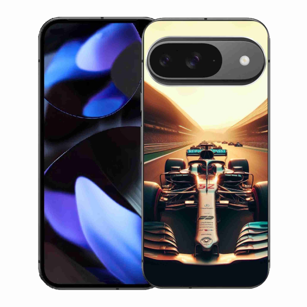 Gelový kryt mmCase na Google Pixel 9 - formule 1