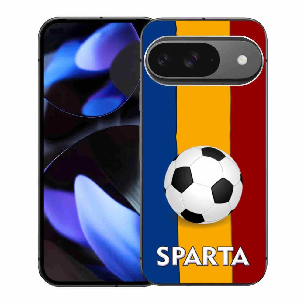 Gelový kryt mmCase na Google Pixel 9 - fotbal 1