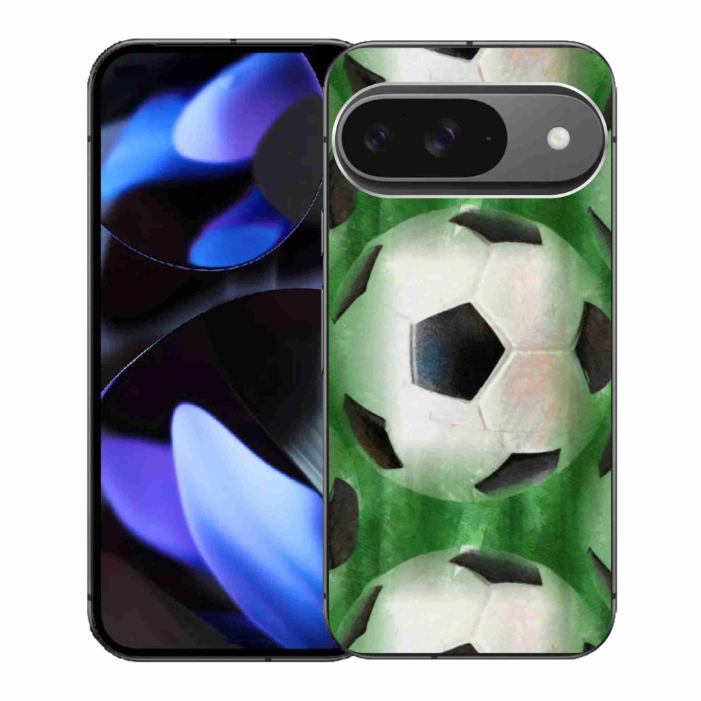 Gelový kryt mmCase na Google Pixel 9 - fotbalový míč