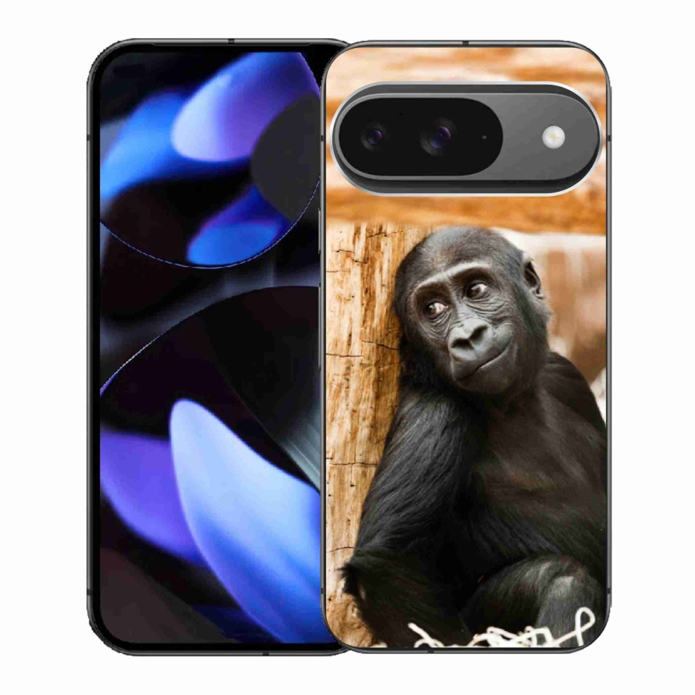 Gelový kryt mmCase na Google Pixel 9 - gorila