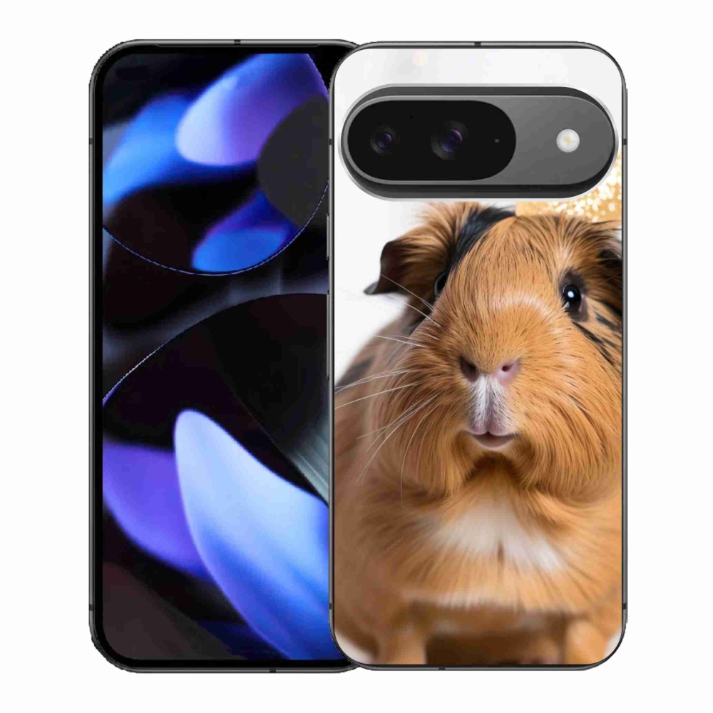 Gelový kryt mmCase na Google Pixel 9 - hnědé morče