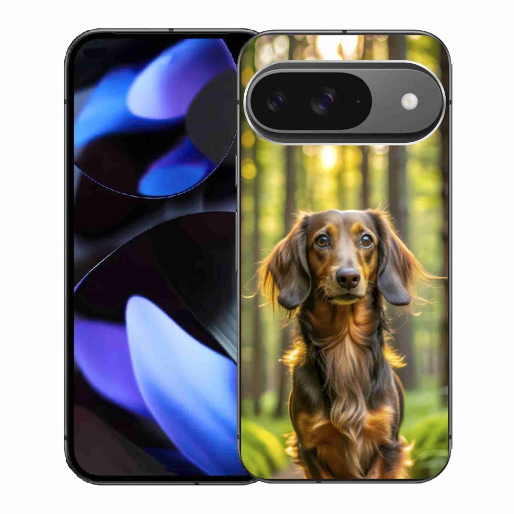 Gelový kryt mmCase na Google Pixel 9 - jezevčík 4