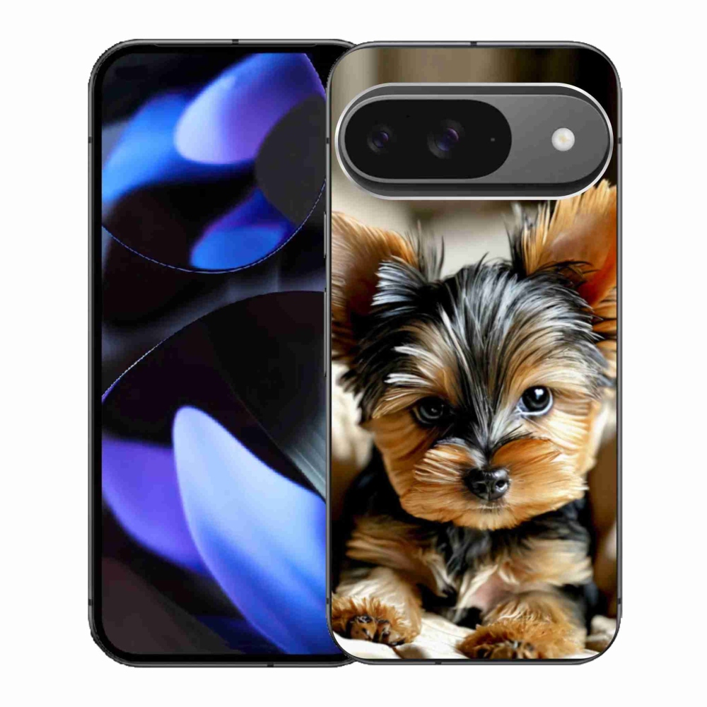Gelový kryt mmCase na Google Pixel 9 - jorkšír 11