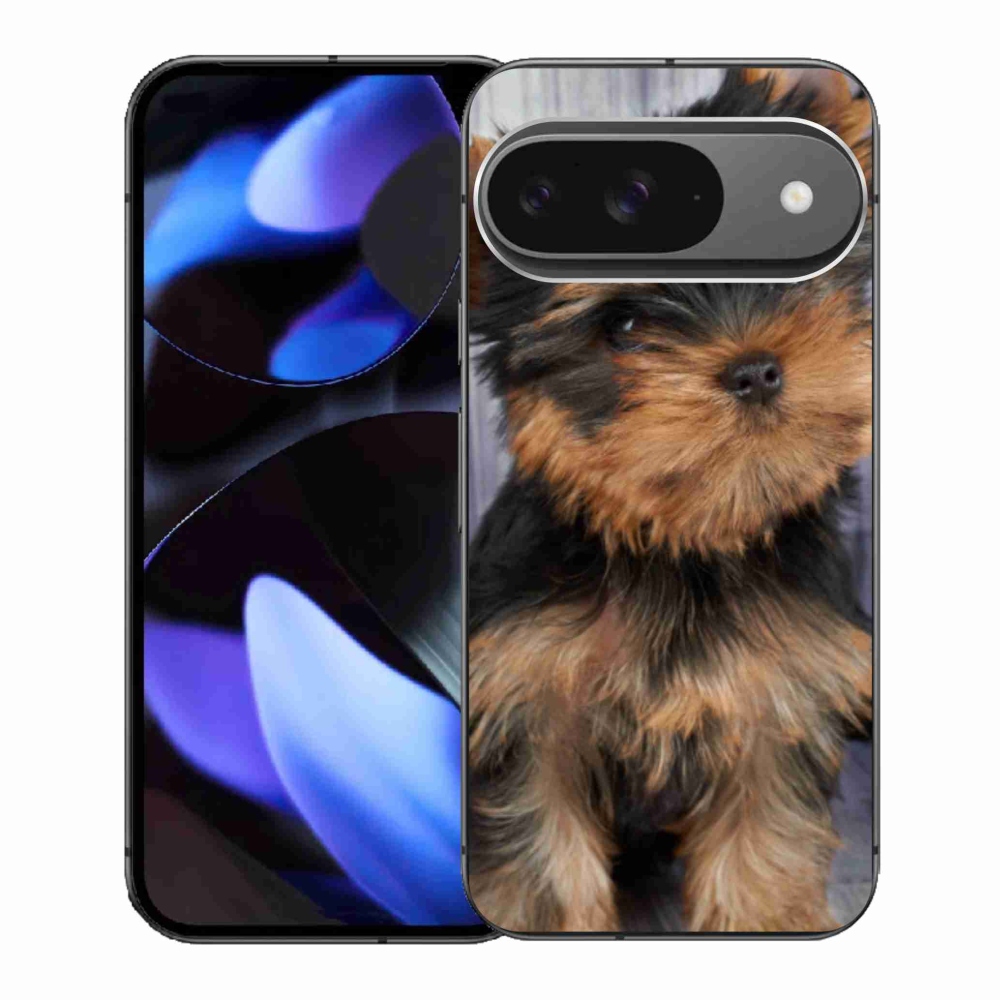 Gelový kryt mmCase na Google Pixel 9 - jorkšír 9