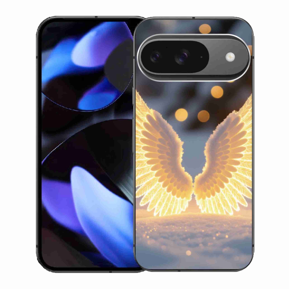 Gelový kryt mmCase na Google Pixel 9 - křídla