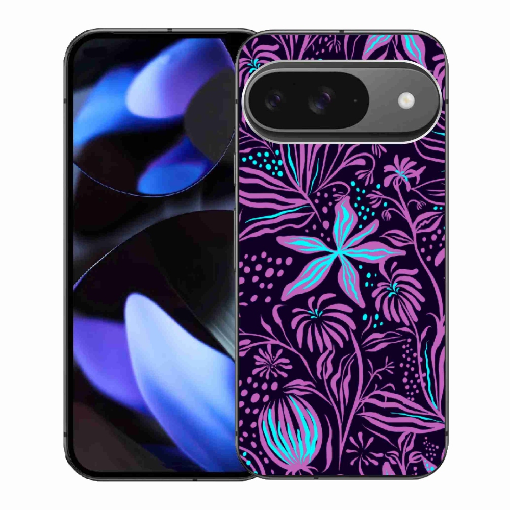 Gelový kryt mmCase na Google Pixel 9 - květiny 2