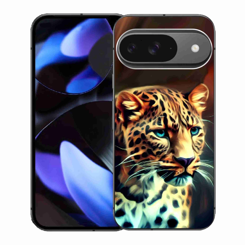 Gelový kryt mmCase na Google Pixel 9 - leopard
