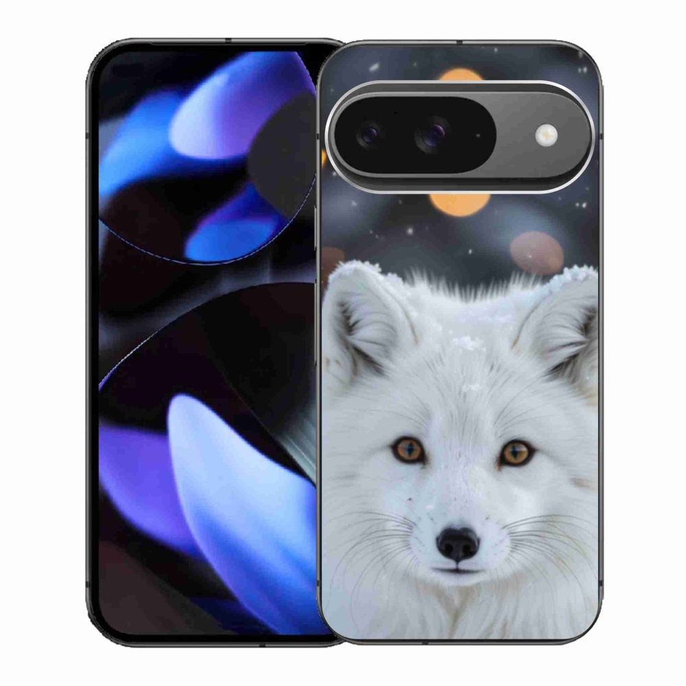 Gelový kryt mmCase na Google Pixel 9 - liška polární
