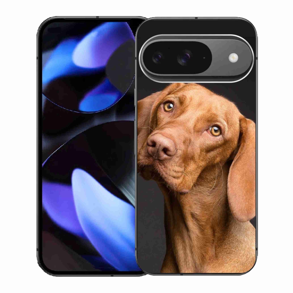 Gelový kryt mmCase na Google Pixel 9 - maďarský ohař