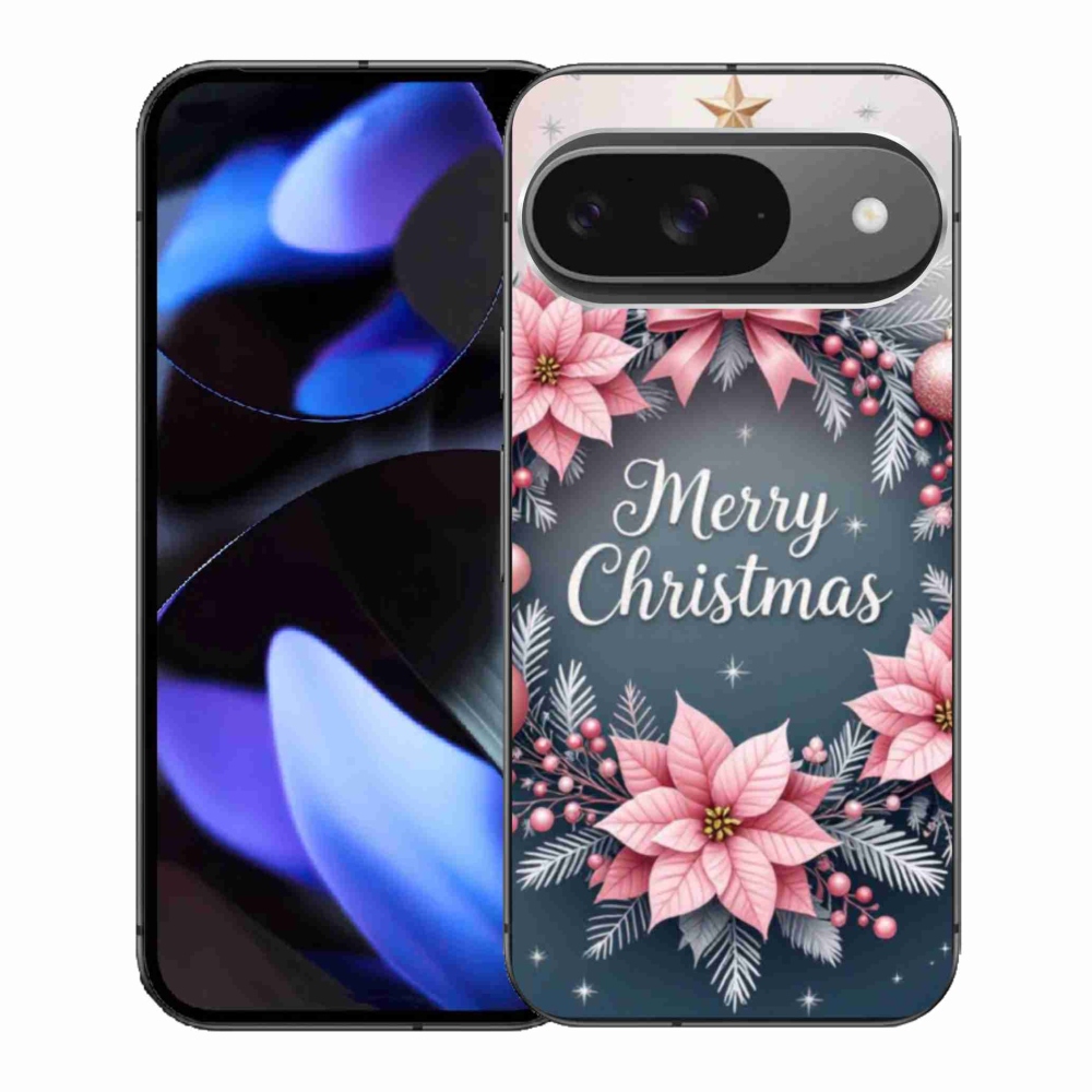 Gelový kryt mmCase na Google Pixel 9 - merry christmas