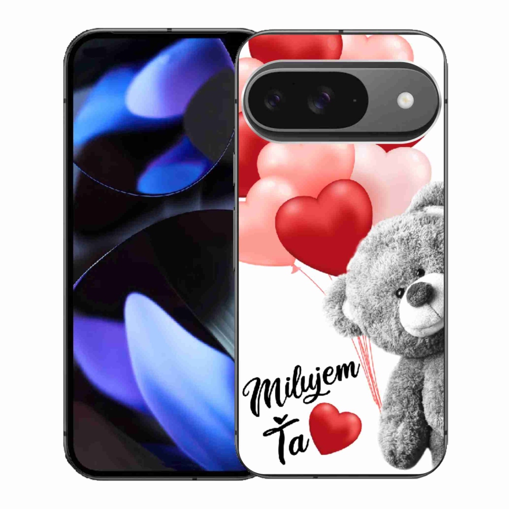 Gelový kryt mmCase na Google Pixel 9 - milujem Ťa sk