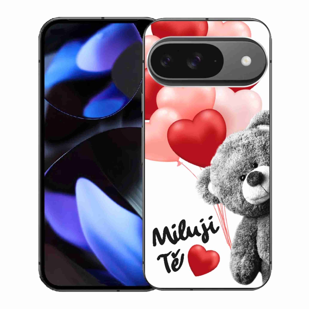 Gelový kryt mmCase na Google Pixel 9 - miluji Tě