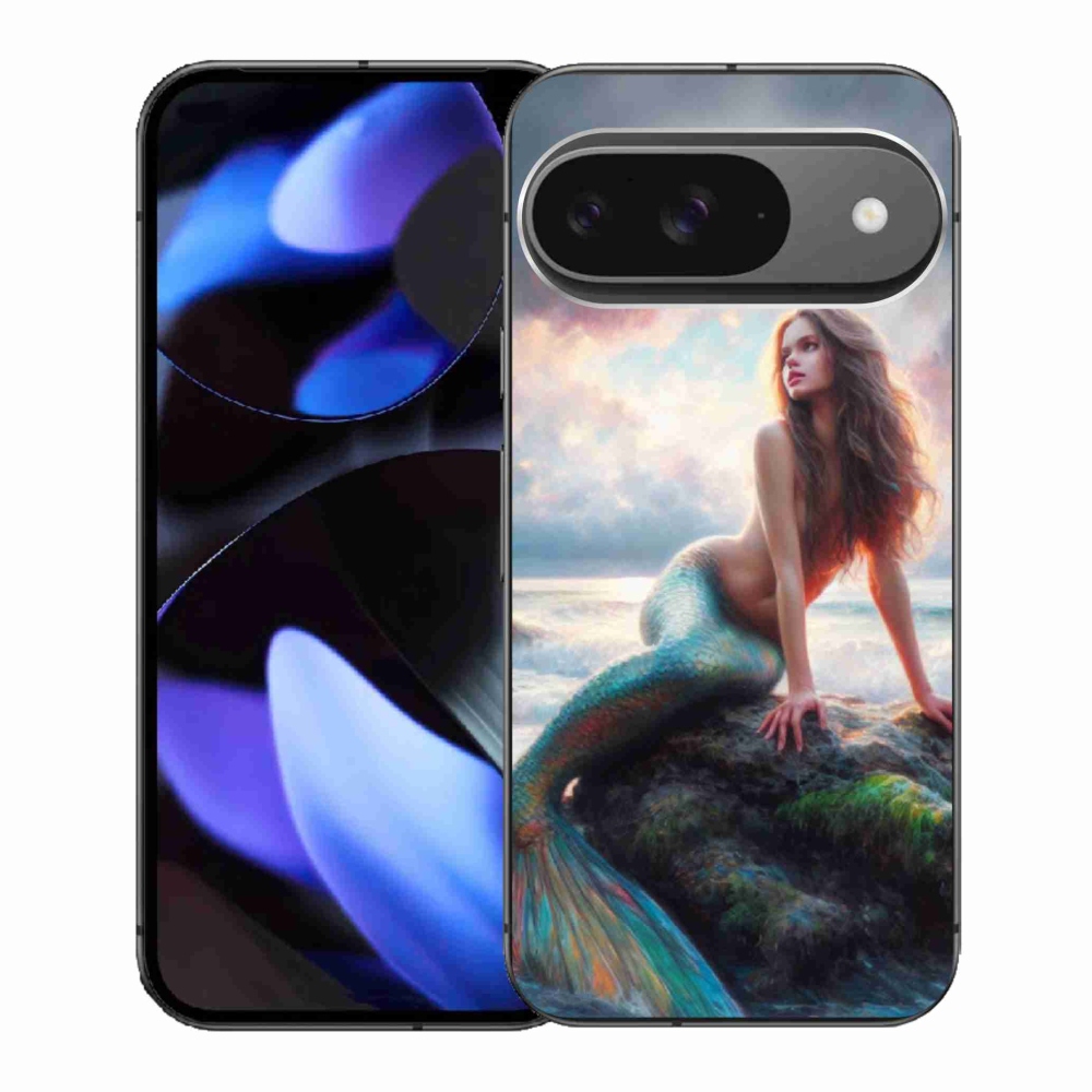 Gelový kryt mmCase na Google Pixel 9 - mořská panna