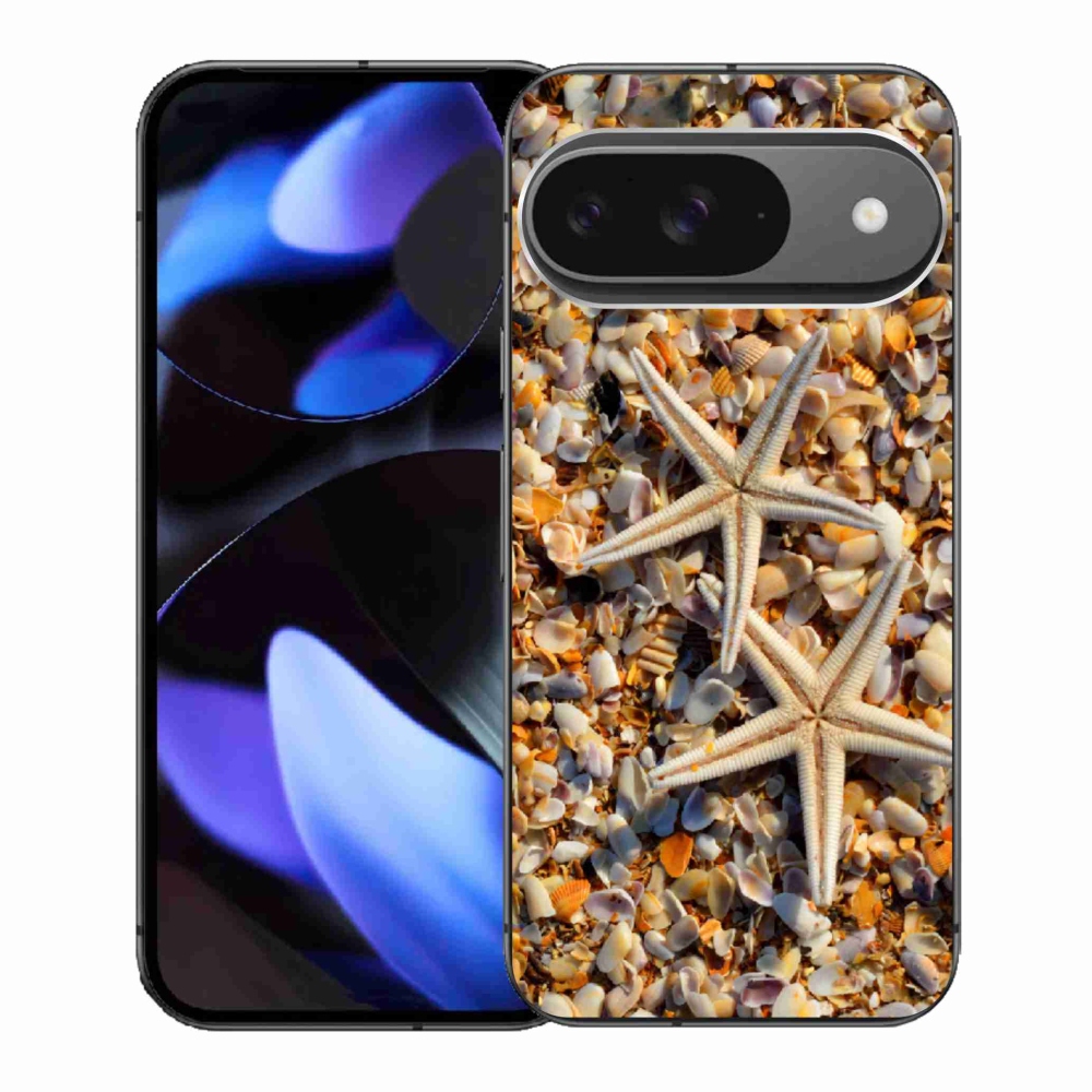 Gelový kryt mmCase na Google Pixel 9 - mořské hvězdice