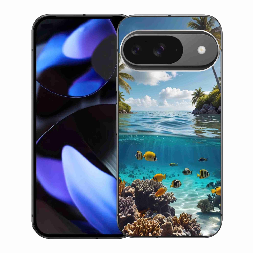 Gelový kryt mmCase na Google Pixel 9 - mořský svět 4