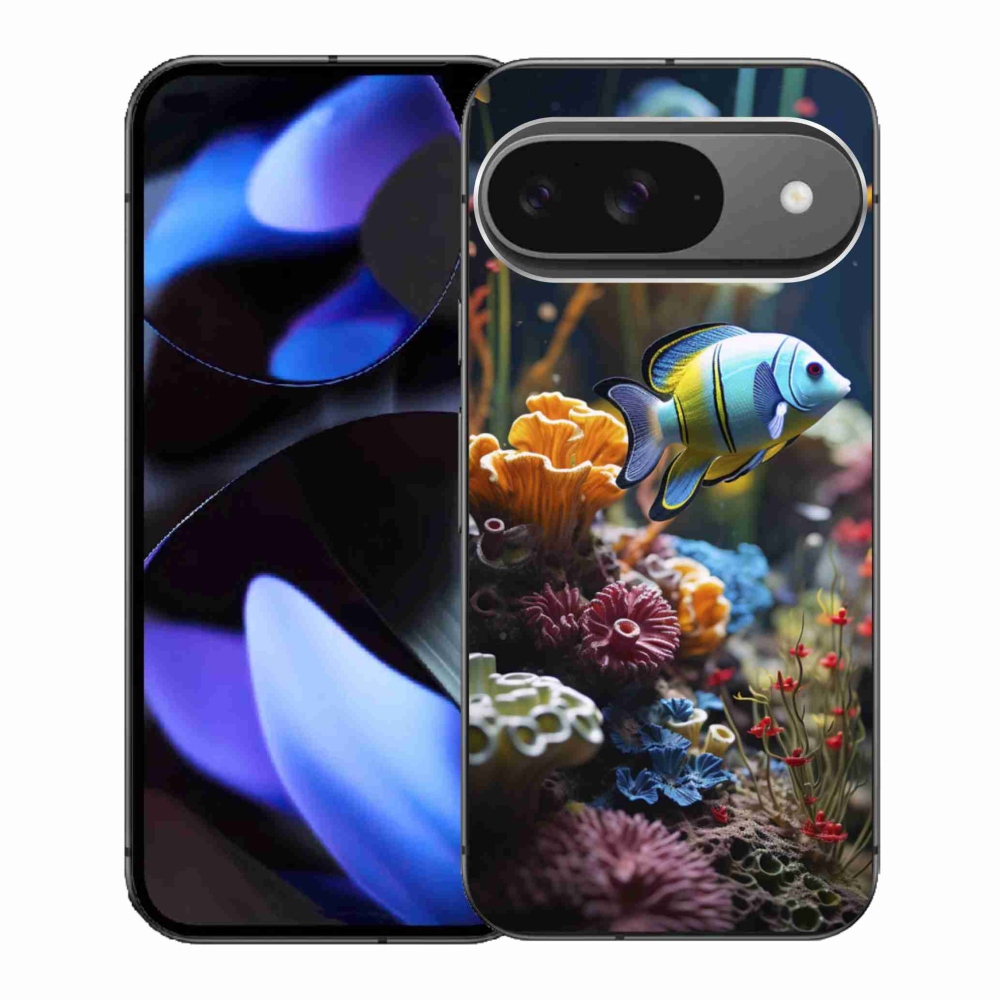 Gelový kryt mmCase na Google Pixel 9 - mořský svět 5